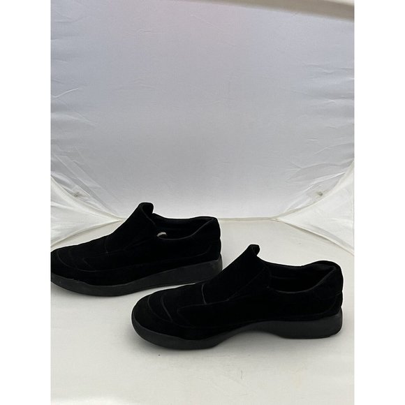 Gucci Scarpa Black Casual Velvet Comfort Shoe slip on sneakers men Size 9.5 - Picture 5 of 16